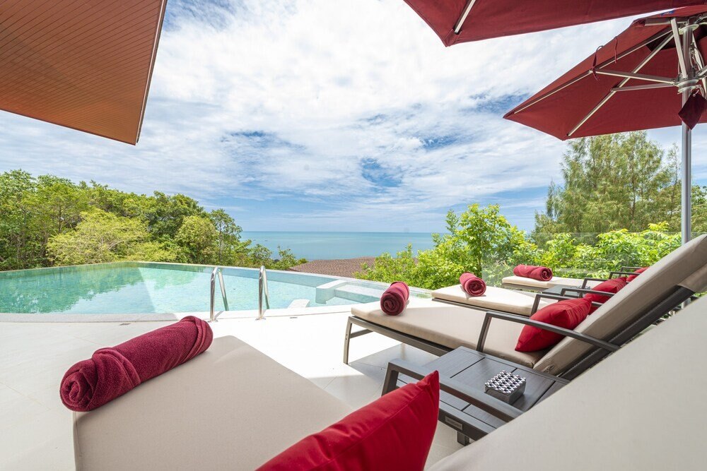 Eranda Pool Spa Villa, Chaweng Room Type - 3-Bedroom Villa with Sea View Eranda Pool Spa Villa, Chaweng Room Type - 3-Bedroom Villa with Sea View