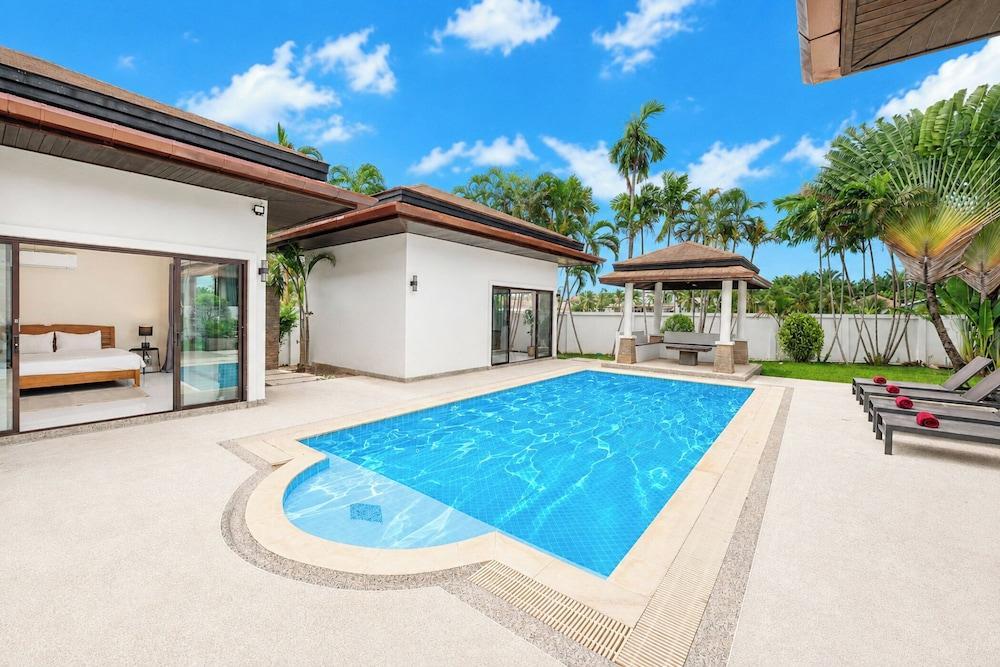 Boutique 3BR Pool Villa White Cove Rawai - Tap to explore photos