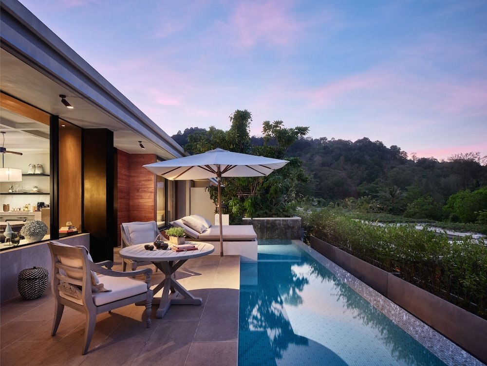 Rosewood Phuket Room Type - Partial Ocean View Pool Pavilion Two-Bedrooms