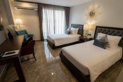 Sn Connx - SHA Plus Room Type - Deluxe Twin Room with Bath Sn Connx - SHA Plus Room Type - Deluxe Twin Room with Bath