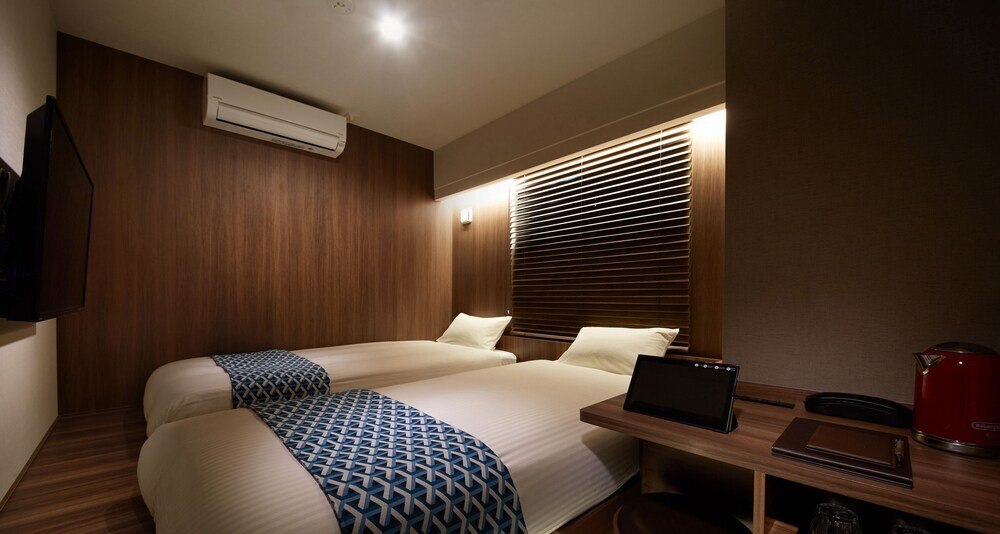 HOTEL AMANEK Asakusa Ekimae Room Type - Standard Twin Room, 2 Twin Beds, Non Smoking
