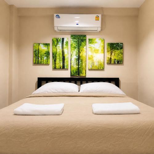 Check-in ดอนเมือง ห้องพักรายวัน ปลอดบุหรี่ ใกล้สนามบินดอนเมือง เช็คอินดอนเมือง Room Type - Standard Queen Room