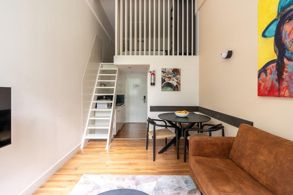 Amsterdam Dockside Flats Room Type - Medium Studio with Kitchen - Duplex