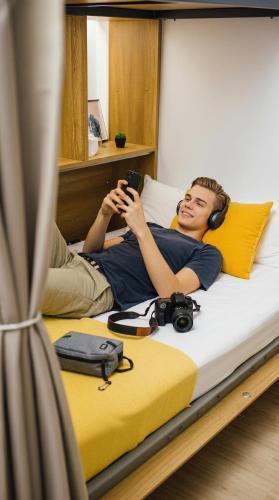 HipsterCity Hostel Room Type - Single Bed in Dormitory Room