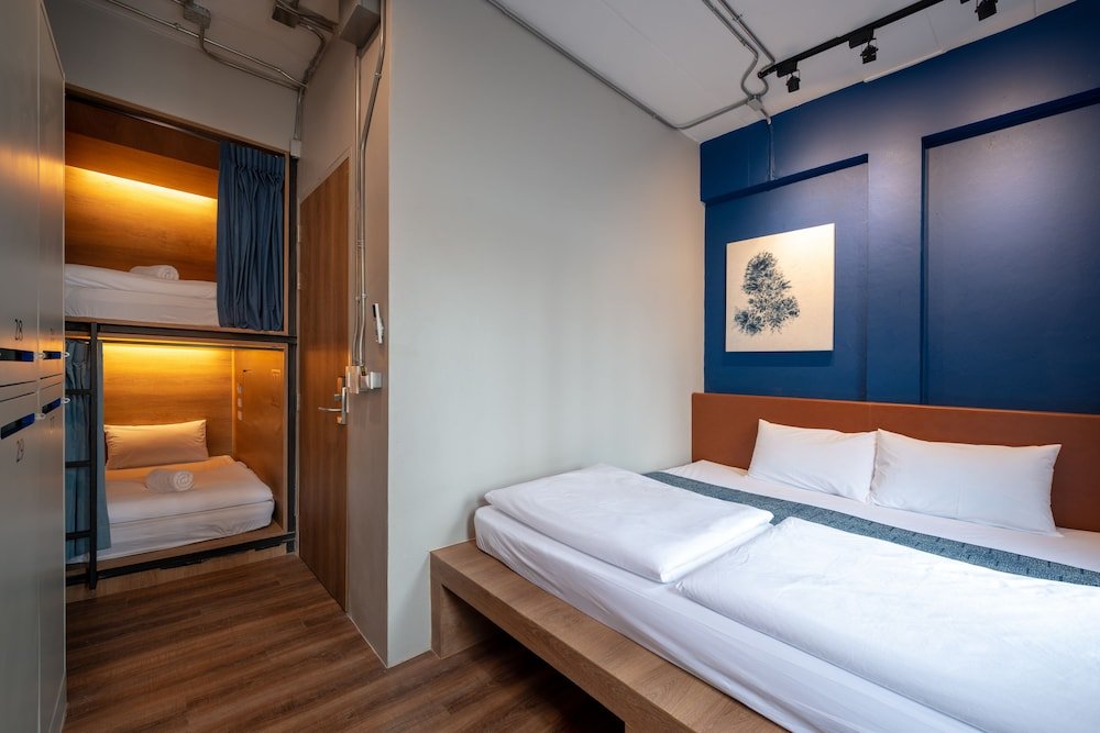 Natee Hostel Room Type - Family for 4 Shared Bathroom Natee Hostel Room Type - Family for 4 Shared Bathroom