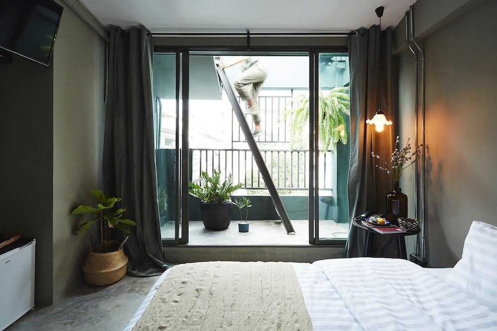 OB OON Boutique Bed & Breakfast Room Type - No.8 Top View with Private Rooftop