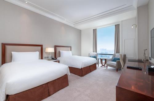 Jeurong Hotel Shanghai Room Type - Deluxe Twin Room