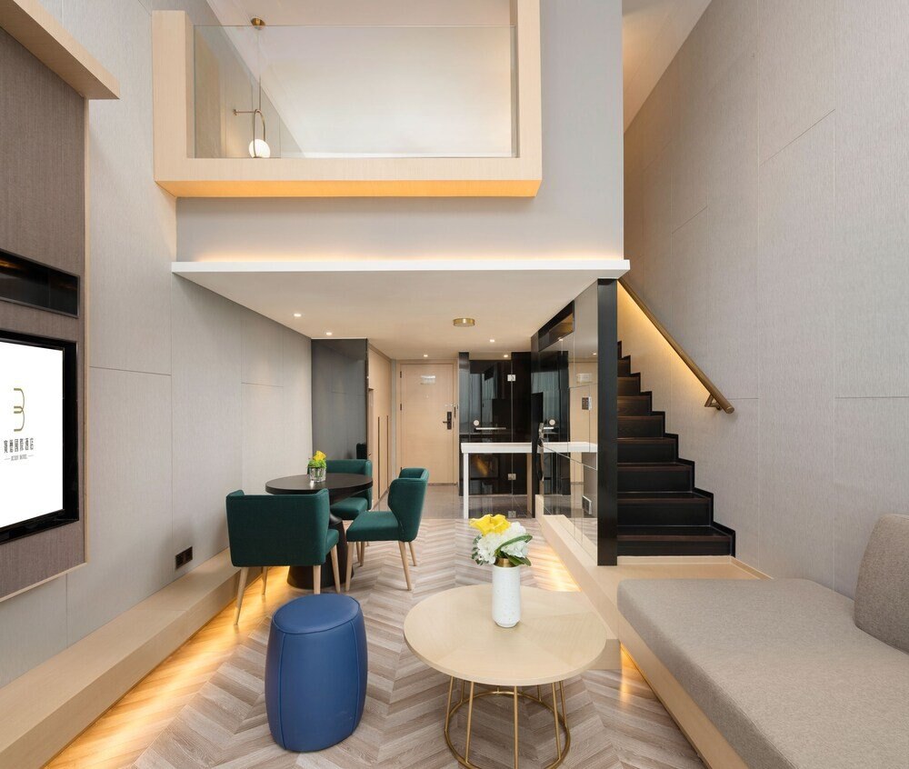 Buddy Hotel Room Type - Design Loft(Free shuttle bus to exhibition hall service will be provided during the canton fair ) Buddy Hotel Room Type - Design Loft(Free shuttle bus to exhibition hall service will be provided during the canton fair )