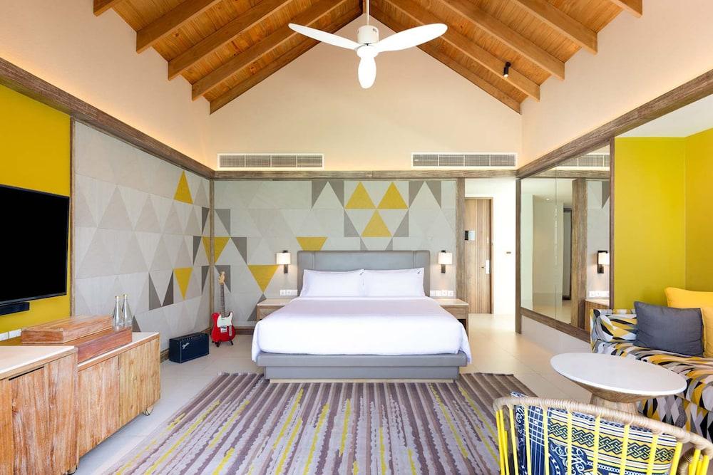 Hard Rock Hotel Maldives- Free Transfers for stays till 31st October 2026 Room Type - Platinum Overwater Private Pool Villa Hard Rock Hotel Maldives- Free Transfers for stays till 31st October 2026 Room Type - Platinum Overwater Private Pool Villa