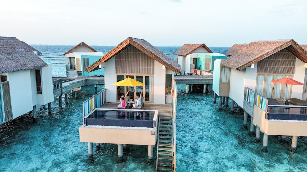 Hard Rock Hotel Maldives- Free Transfers for stays till 31st October 2026 Room Type - Diamond Overwater Private Pool Villa - Twin Bed