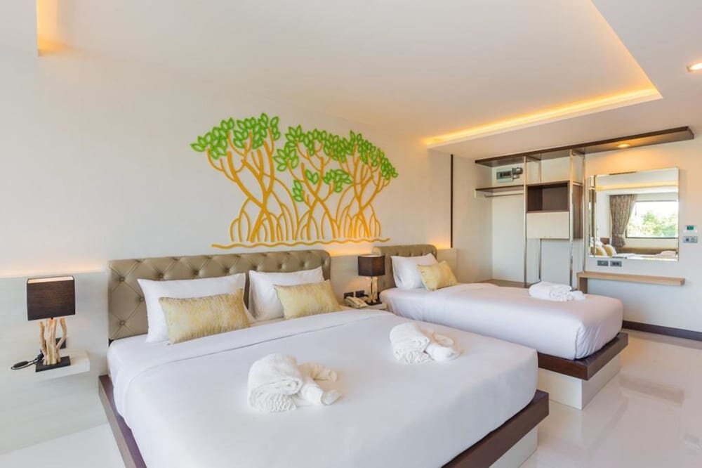 River Front Krabi Hotel Room Type - Deluxe Triple with balcony River Front Krabi Hotel Room Type - Deluxe Triple with balcony