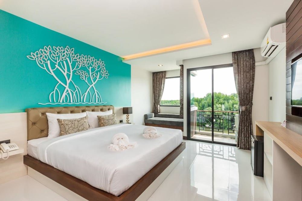 River Front Krabi Hotel Room Type - Deluxe King with balcony