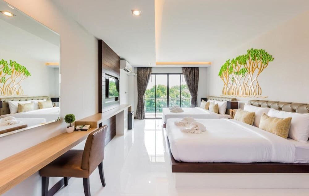 River Front Krabi Hotel Room Type - Deluxe Family View River with Balcony River Front Krabi Hotel Room Type - Deluxe Family View River with Balcony