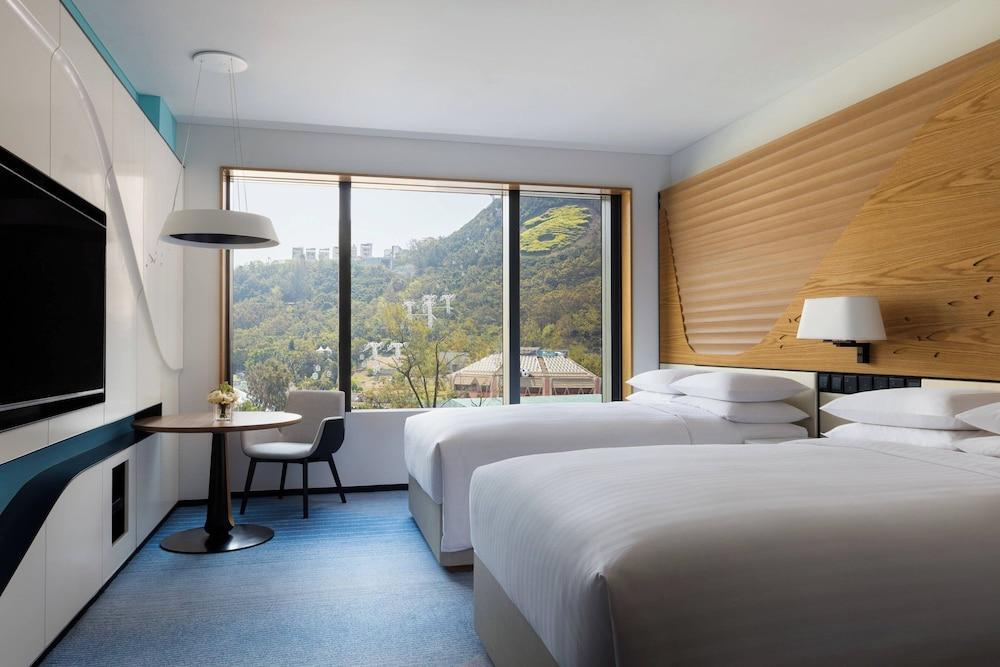 Hong Kong Ocean Park Marriott Hotel Room Type - Room, 2 Double Beds, Pool View Hong Kong Ocean Park Marriott Hotel Room Type - Room, 2 Double Beds, Pool View