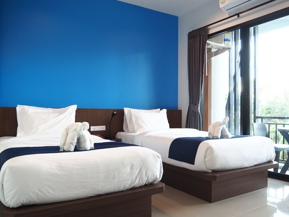 Friendly Hotel Krabi Room Type - Standard Twin Room, Pool View