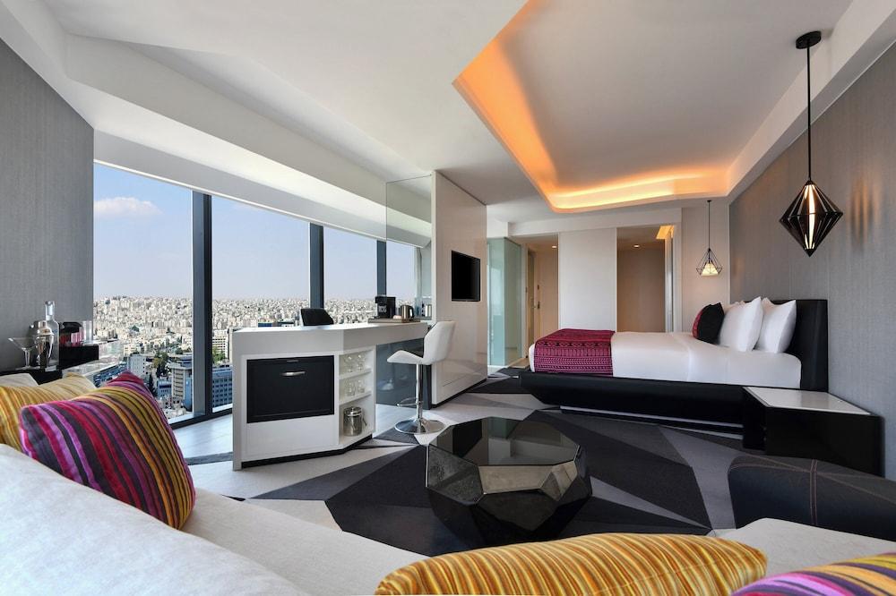 W Amman by Marriott Room Type - Premier Room, 1 King Bed, Corner