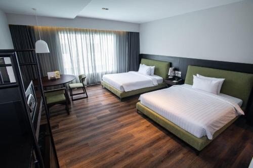 S Ram Leisure Hotel Room Type - Twin Room with Pool View S Ram Leisure Hotel Room Type - Twin Room with Pool View