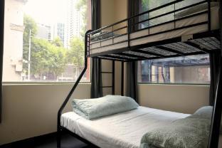 Melbourne city backpackers Room Type - Private Double Room with Shared Bathroom