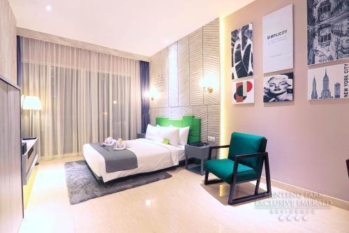 Menteng Park Exclusive Emerald Room Type - Deluxe Apartment