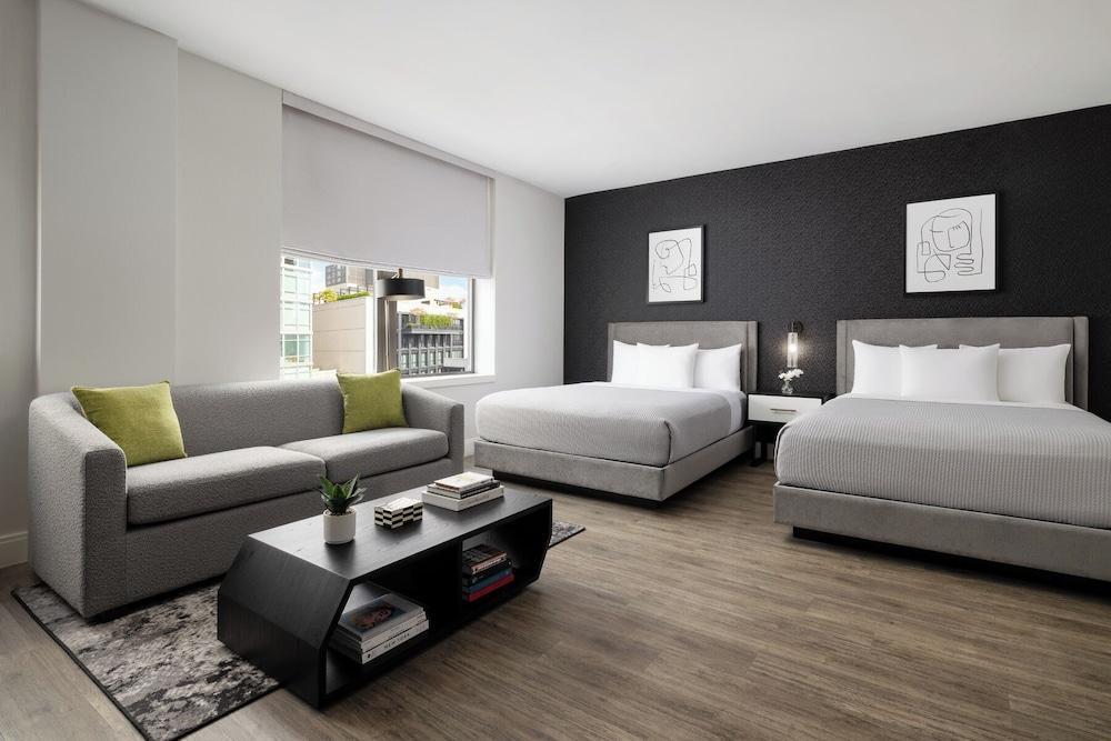 Arthouse Hotel New York City Room Type - Junior Suite, 2 Queen Beds