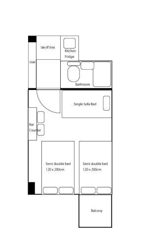 LIONS APARTMENT 516 Room Type - Apartment