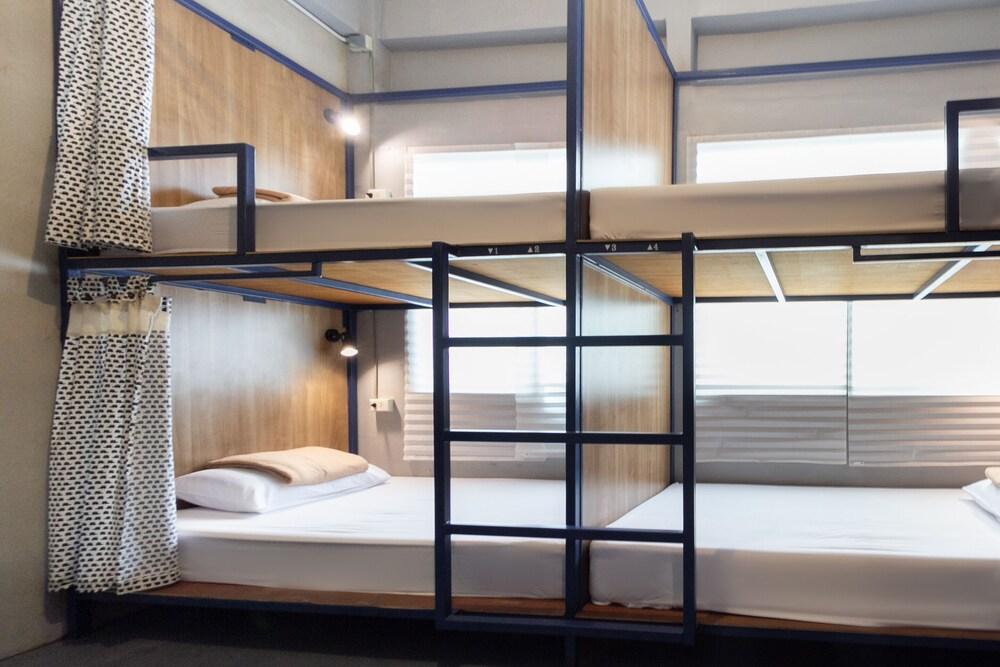 Hoft Hostel Bangkok Room Type - Bed in 4-Bed Mixed Dorm Room