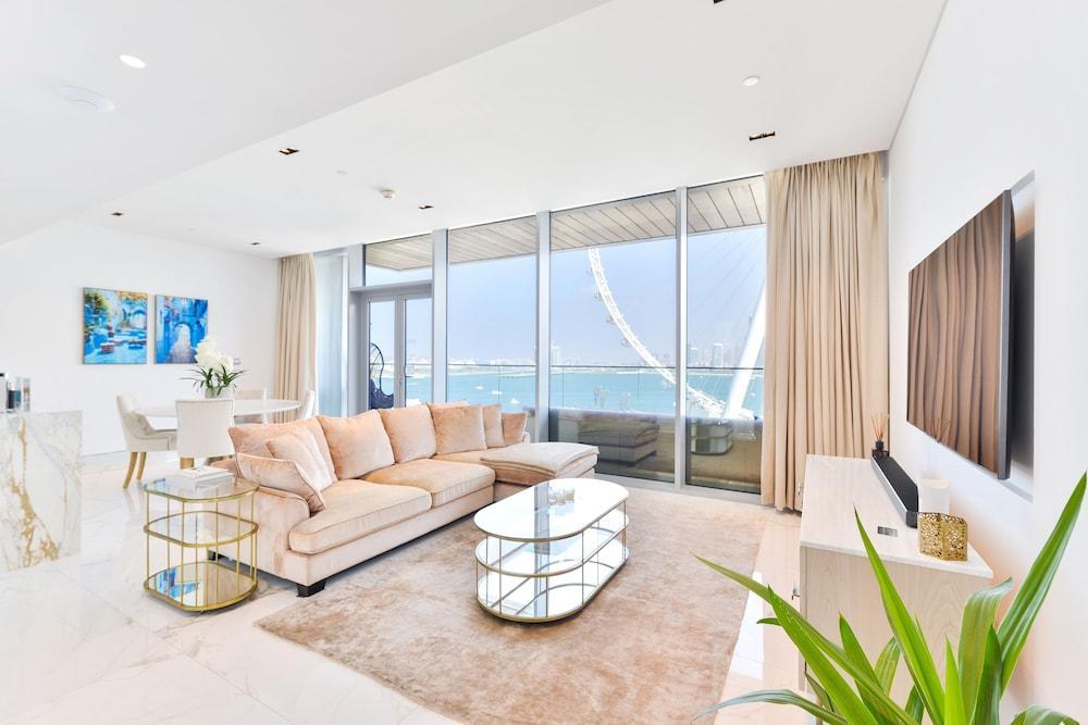 Stylish 2BR on Bluewaters Island - Tap to explore photos