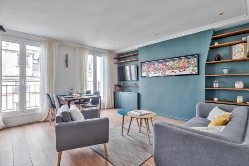 Splendid 3 bdrs Flat in a Prime Location of Paris - Tap to explore photos