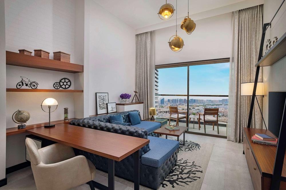 DoubleTree by Hilton Dubai M square Hotel & Residences Room Type - Family 2 Bedroom Apartment With kitchen/Balcony