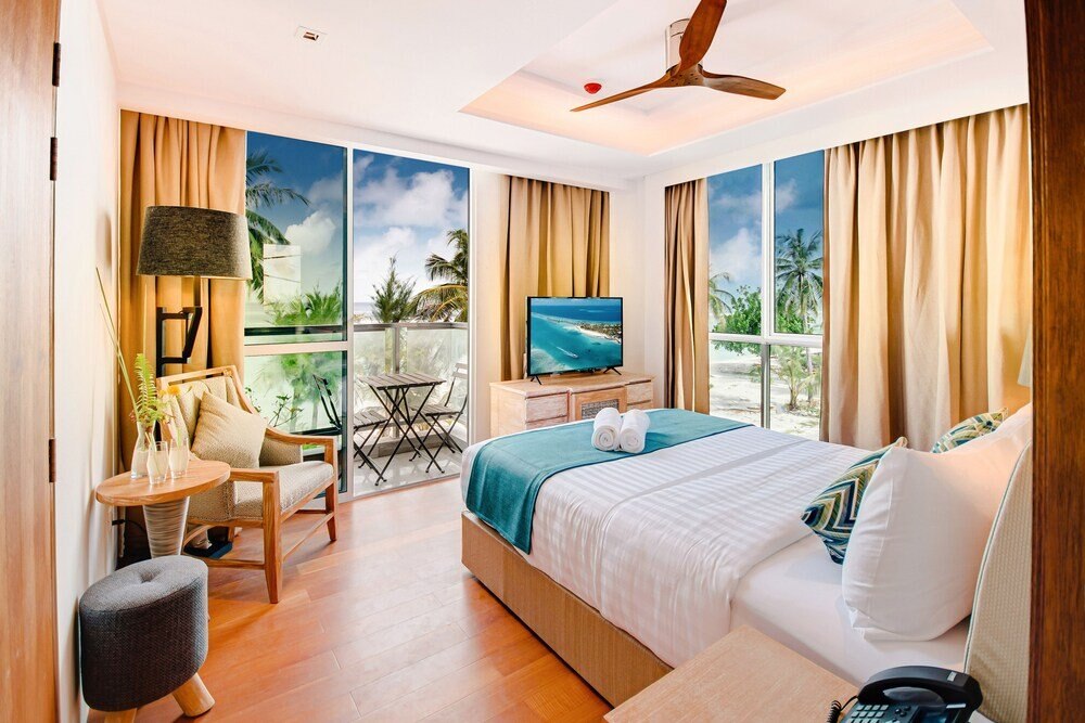 Seasalter Maldives Room Type - Deluxe Sea View Room