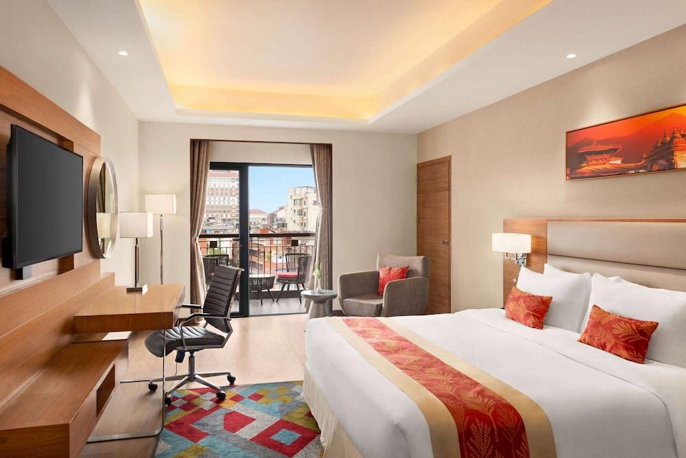 Ramada Encore by Wyndham Kathmandu Room Type - 1 King Bed, Deluxe Room, City View, Balcony, Non-Smoking Ramada Encore by Wyndham Kathmandu Room Type - 1 King Bed, Deluxe Room, City View, Balcony, Non-Smoking