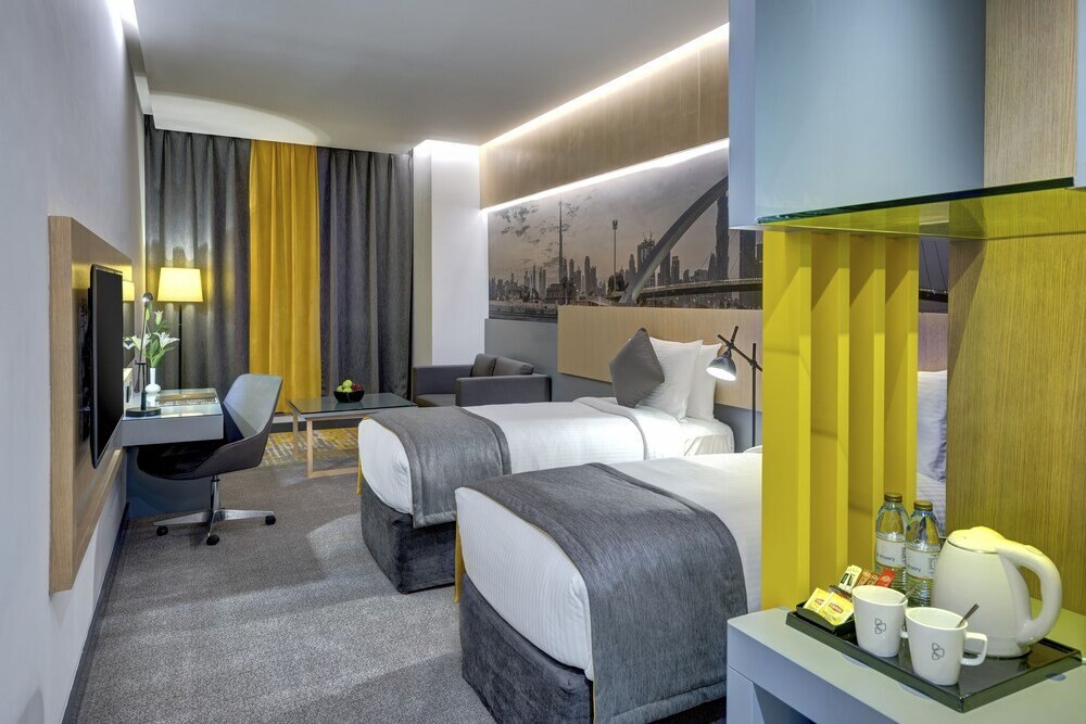 URBAN Al Khoory Hotel Room Type - Skyline Room, Burj Khalifa View