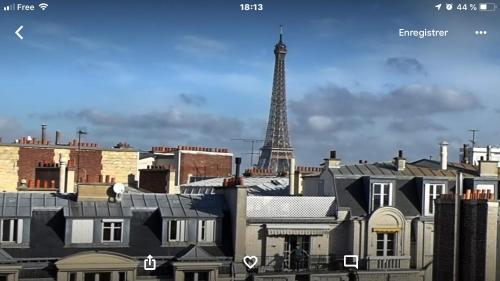 Large studio eiffel tower lacoste Room Type - Apartment with Terrace