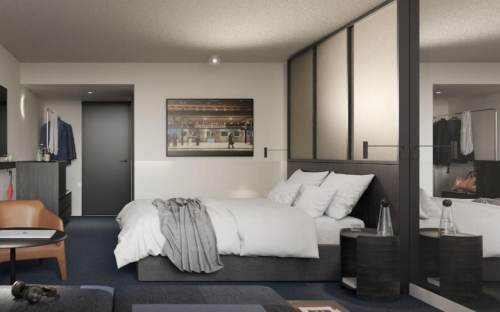 Lancemore Crossley St Melbourne Room Type - Lancemore King Room - includes hosted hour with free drinks and WiFi