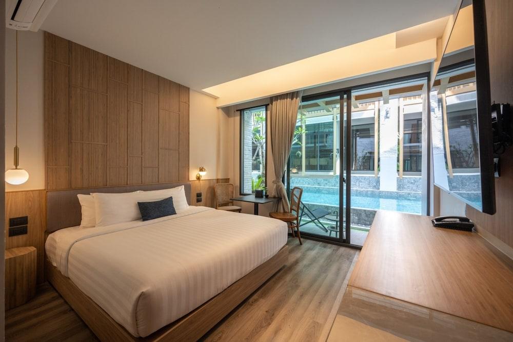 Shan Villas Sukhumvit Room Type - Deluxe Double Room, Pool Access
