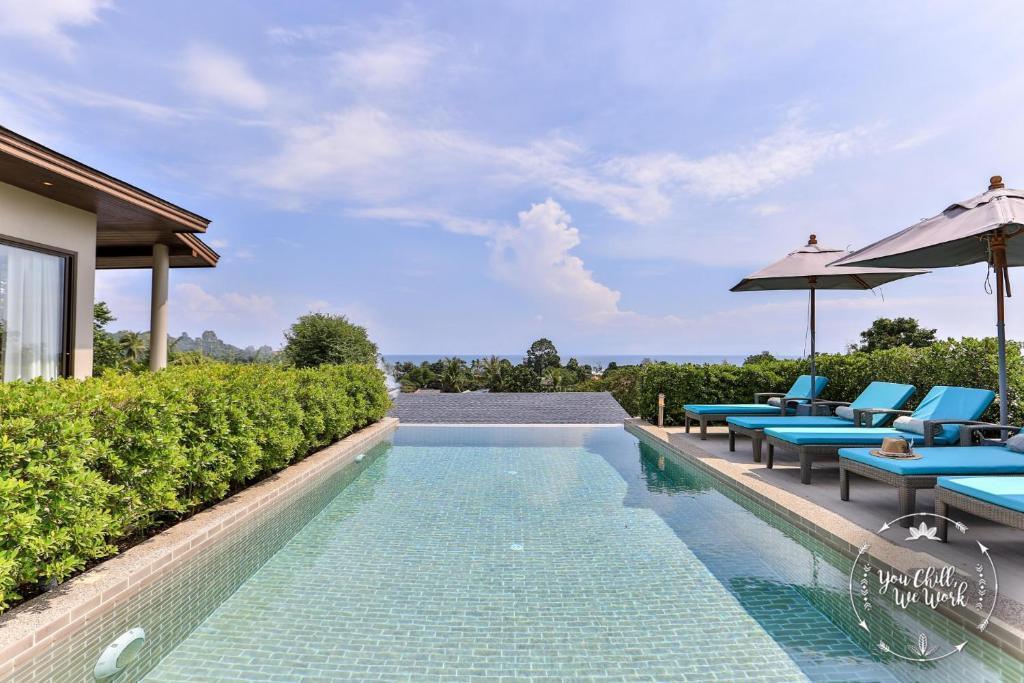 Eco Villa, Sea View, Lamai Koh Samui - Tap to explore photos
