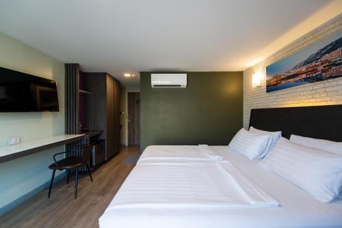 BB Glass House Pattanakrn บีบี กลาสเฮ้าส์ พัฒนาการ Room Type - Standard Double Room