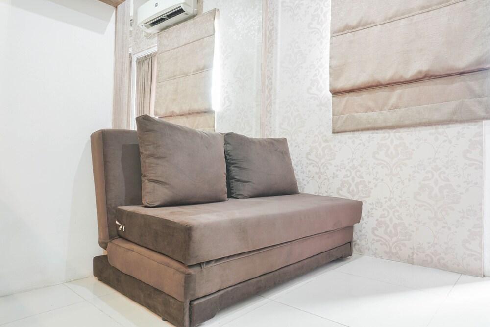 Cozy Stay at 2BR Green Pramuka Apartment near Shopping Center - Tap to explore photos