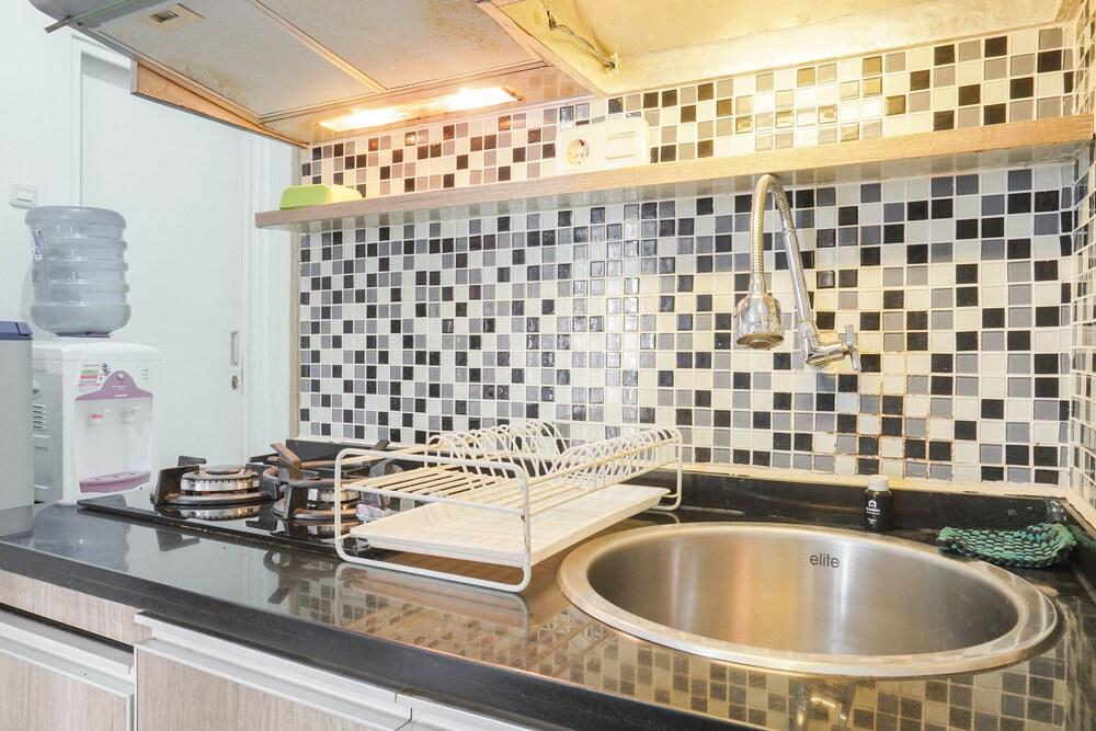 Cozy Stay at 2BR Green Pramuka Apartment near Shopping Center - Tap to explore photos