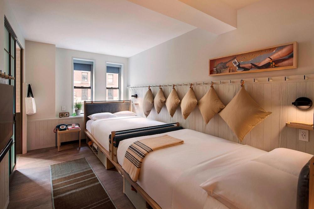 Moxy NYC Times Square Room Type - Room, 2 Double Beds, Hearing Accessible Moxy NYC Times Square Room Type - Room, 2 Double Beds, Hearing Accessible
