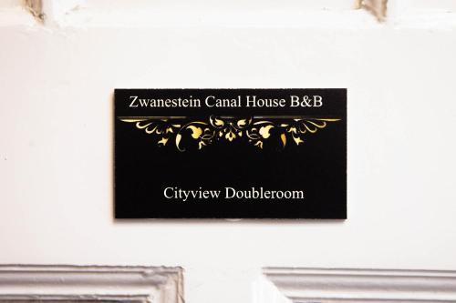 Zwanestein Canal House Room Type - Double Room