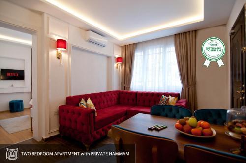 Blue Mosque Suites 2 - Old City Sultanahmet Room Type - Two Bedroom Apartment with Private Hammam