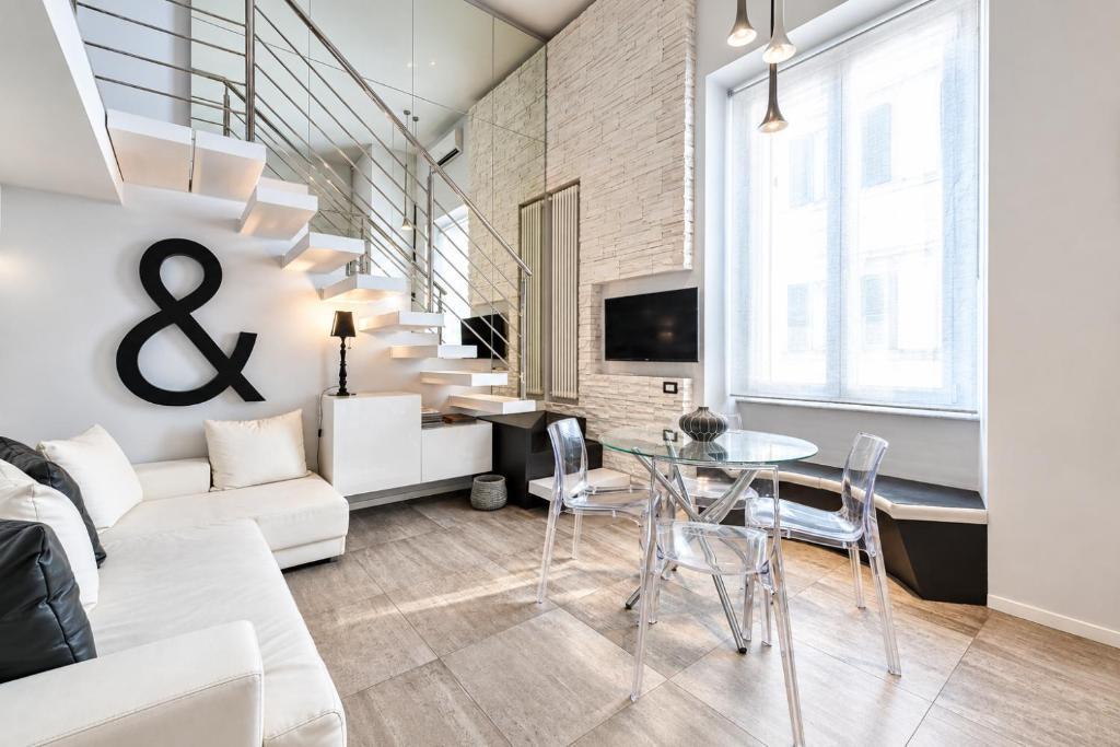 Modern Loft by the Tiber IREX Apartment - Tap to explore photos