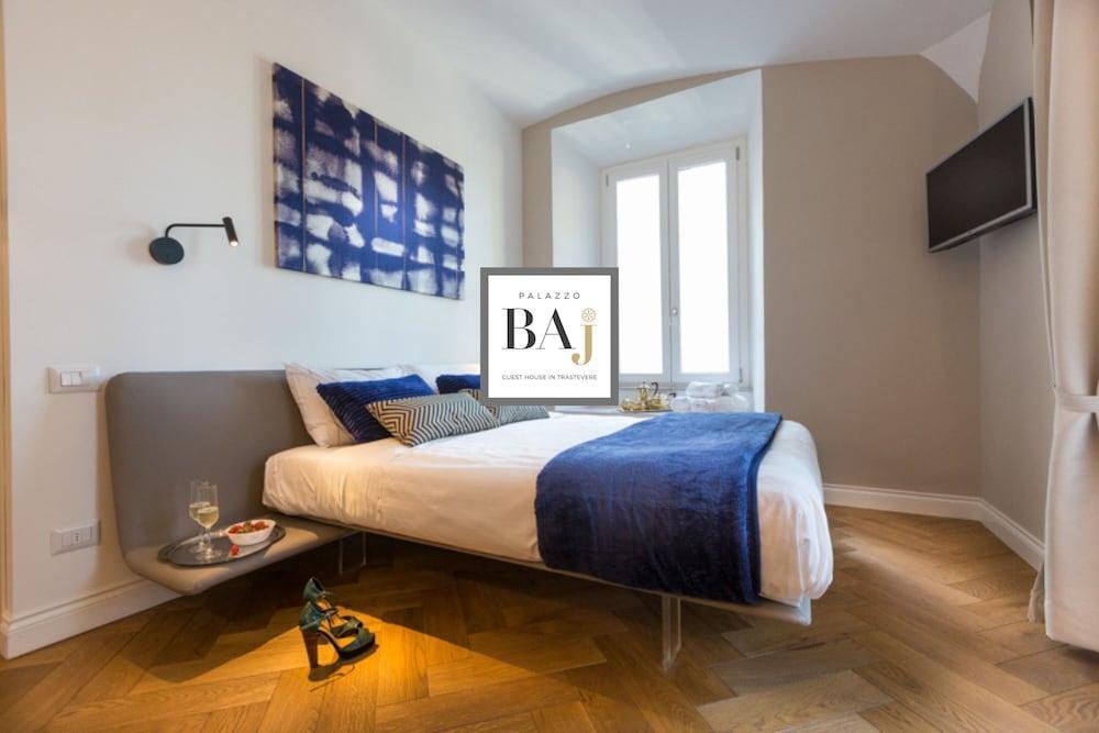 Palazzo Baj in Trastevere Room Type - Luxury Studio Suite, Private Bathroom, River View