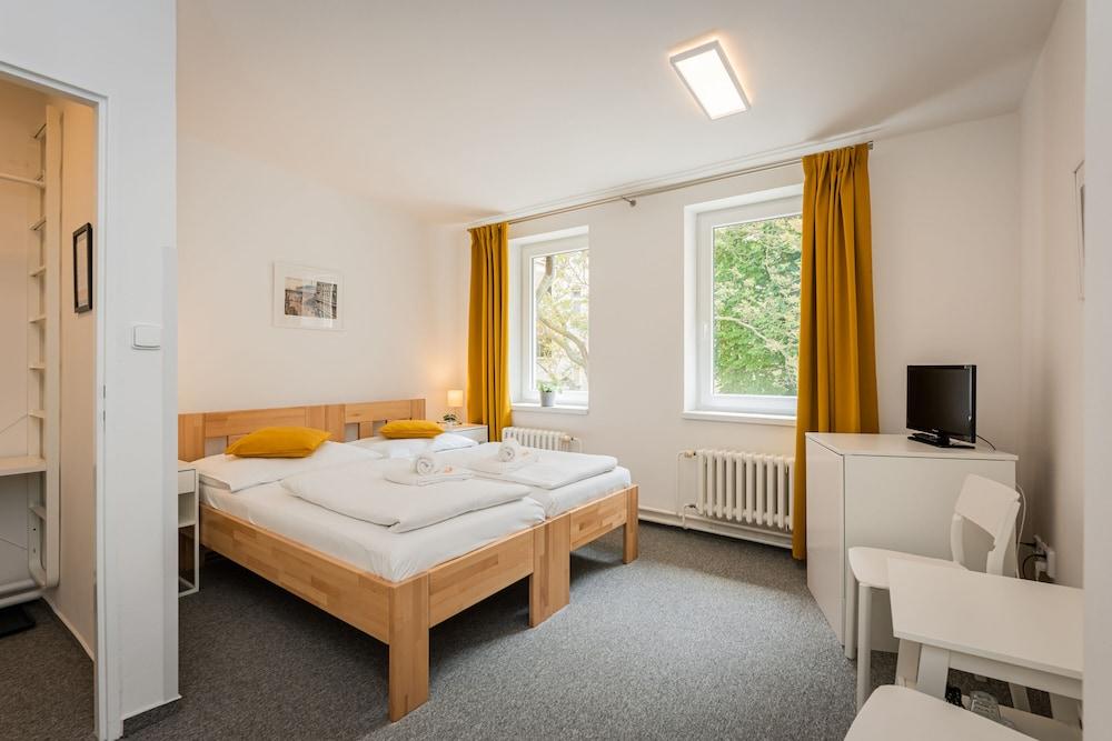 Hotel Ostaš Room Type - Basic Double or Twin Room, 1 Bedroom, Refrigerator, Courtyard View Hotel Ostaš Room Type - Basic Double or Twin Room, 1 Bedroom, Refrigerator, Courtyard View