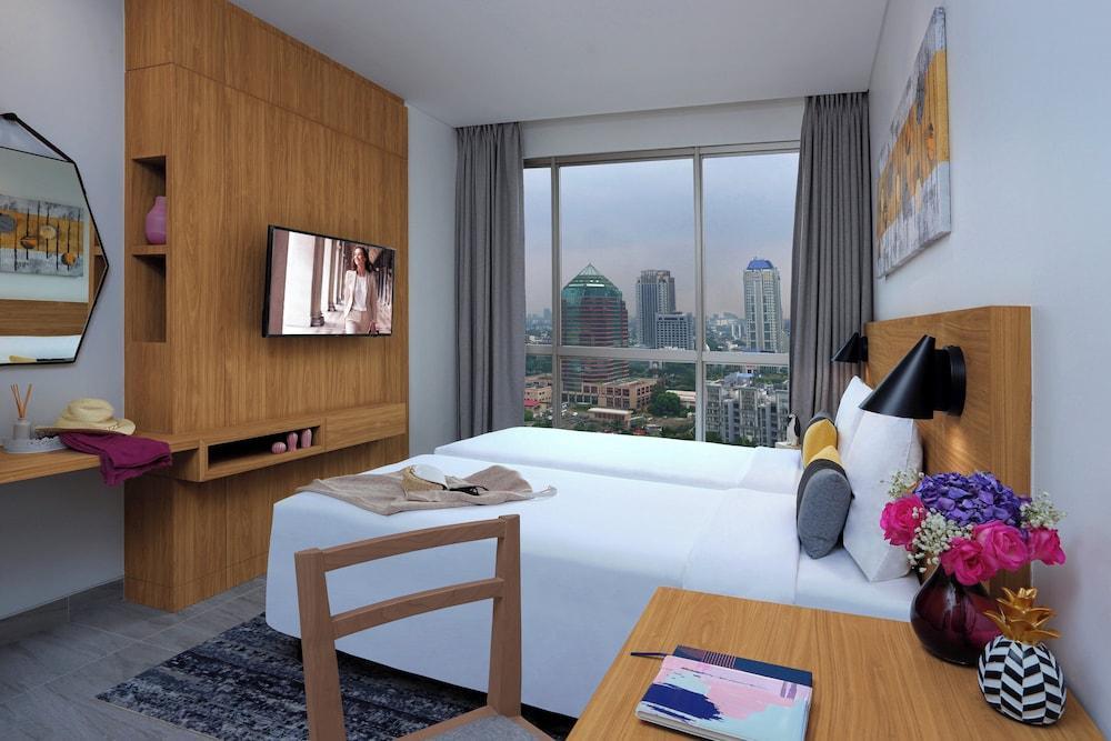 Citadines Sudirman Jakarta Room Type - Deluxe Twin Room, 1 Bedroom