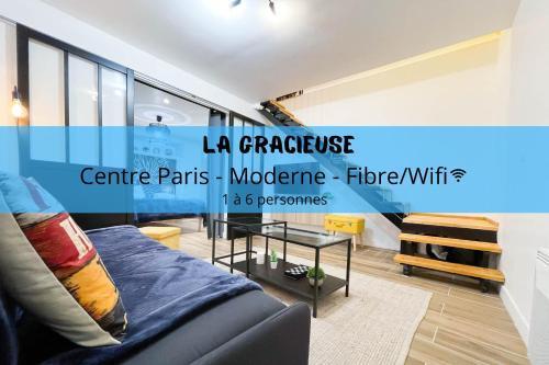 LA GRACIEUSE - MILORA INN - Central Paris Room Type - Two-Bedroom Apartment
