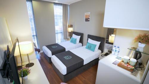 Homey AirPort Hotel Room Type - Budget Twin Room