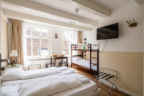 Hotel Prinsenhof Amsterdam Room Type - Family Room with Garden View