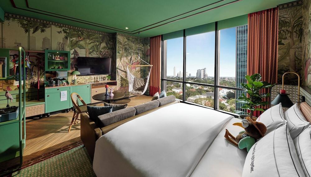 25hours Hotel Jakarta The Oddbird Room Type - Room, 1 King Bed (Large Garden)